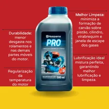 Óleo Lubrificante Husqvarna Premium Para Motor 2t 500ml Foto mini 3