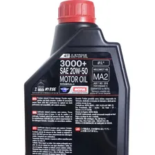 Óleo Lubrificante Motul 3000+ 20w50 Motos 1 Litro Foto mini 2