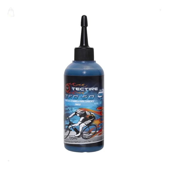 Óleo Lubrificante Tectire Tec-50 Cerâmica Bike 60ml Corrente Foto 1