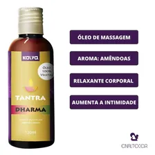Óleo Massagem Vegeta Massagem Tântrica Dharme Amendoa Jasmim Foto mini 3