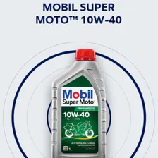 Oleo Mobil 10w40 Mx Litro Mobil Super Moto Power Semi 10w40 Foto mini 4