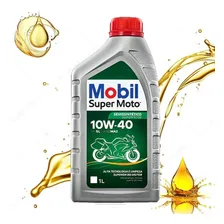 Oleo Mobil 10w40 Mx Litro Mobil Super Moto Power Semi 10w40 Foto mini 3