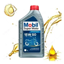 Óleo Mobil 15w50 Mx Litro Super Moto Power Semi Sintético Foto mini 3