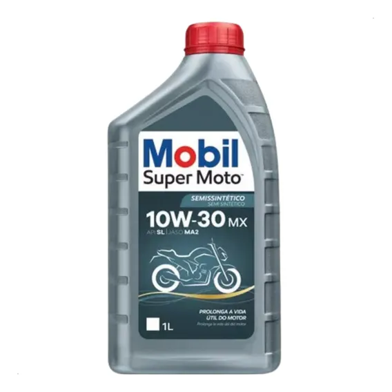 Oleo Mobil Super Moto Semissintetico 10w30 1 Litro Foto 1