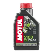 Óleo Motor De Moto Motul 5100 10w-50 4t 1 Litro Foto mini 1