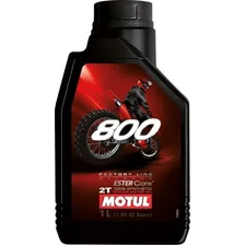 Óleo Motor Motul 800 2t 100% Sintético Competição Off Road Foto mini 1