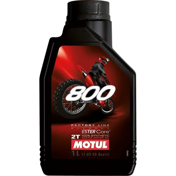 Óleo Motor Motul 800 2t 100% Sintético Competição Off Road Foto 1