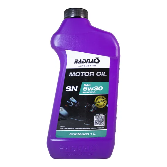 Óleo Motor Radnaq Sae 5w30 Api Sn Sintético 1 Litro Foto 1