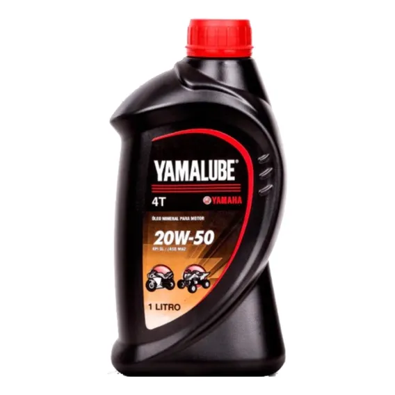 Óleo Motor Yamaha Yamalube Mineral 20W-50 1 Litro P/ DM Foto 1