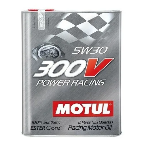Óleo Motul 300v Power Racing 5w30 2l - 100% Sintético Foto 1