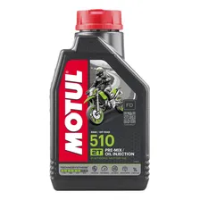 Óleo Motul 510 2t Powerlube Semi Sintético 1 Lt Moto Trilha Foto mini 1