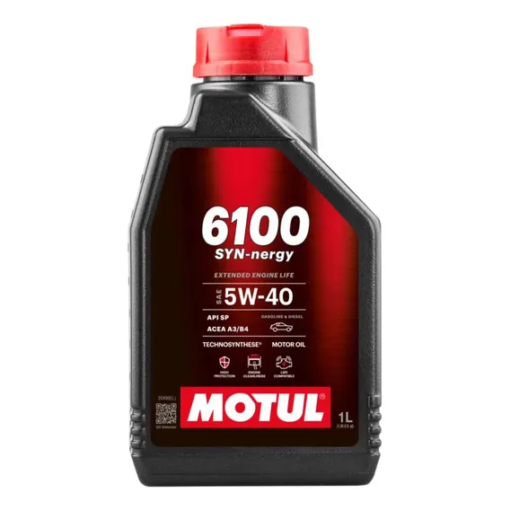 Óleo Motul 6100 Syn-nergy 5w40 Sintético Foto 1