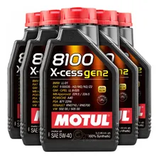 Óleo Motul Para Carros 8100 5w40 Sintético 5 Litros Foto mini 2