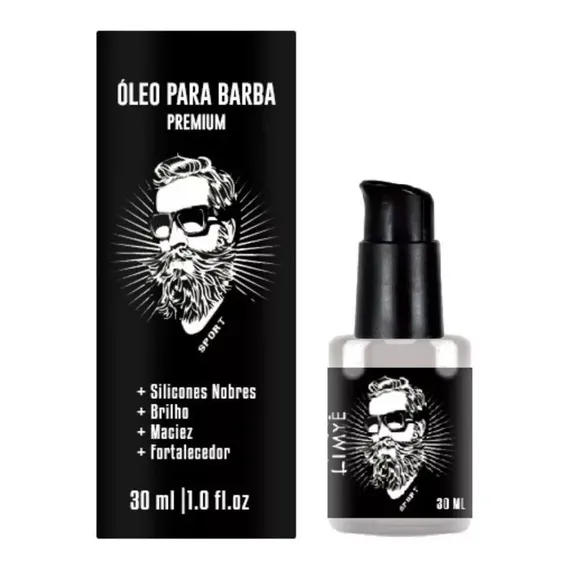 Óleo Para Barba Premium - Beard Oil - Limye Barber Shop Foto 1