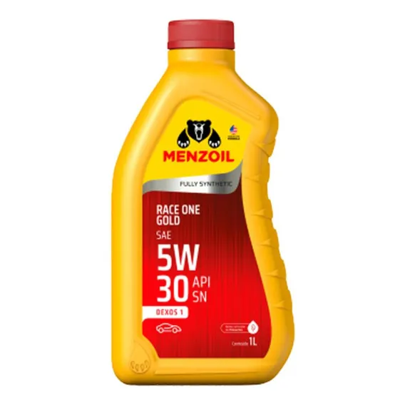 Oleo Para Motor 5w30 Sintetico Dexos 1 Menzoil 1 Litro Foto 1