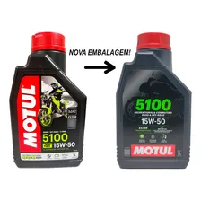 Óleo Para Motor De Moto Motul 5100 15w-50 4 Tempos 1 Litro Foto mini 3
