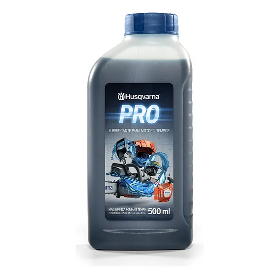 Oleo Para Motores 2 Tempos Para Motosserra 500ml- Husqvarna Foto 1