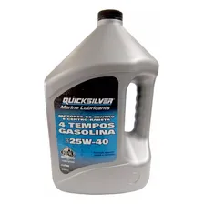 Óleo Quicksilver 25w40 4t Mercruiser Gas Galão 4 Litros Foto mini 1