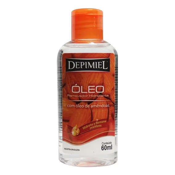 Óleo Removedor Hidratante Óleo Amêndoas 60ml Depimiel Foto 1