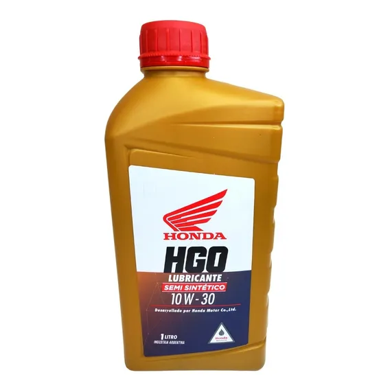 Óleo semissintético Hgo 10w40 4t Honda X 1 litro Tuamoto Foto 1