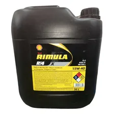 Óleo Shell 15w40 Rimula Rt4x Ci-4 Mineral Balde 20 Litros Foto mini 2