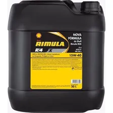 Óleo Shell 15w40 Rimula Rt4x Ci-4 Mineral Balde 20 Litros Foto mini 1