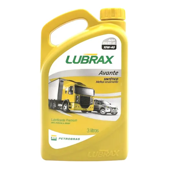 Óleo Sintético Multiviscoso 10w40 Lubrax Avante 3 Litros Foto 1