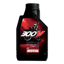 Óleo sintético para motocicletas Motul 300v 5w40 Road Racing Foto mini 1