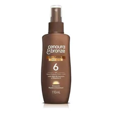 Óleo Spray Bronzeador Cenoura & Bronze Fps 6 110ml Foto mini 1