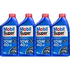 Óleo Super 2000 Semissintético Mobil 10w40 4l Foto mini  3