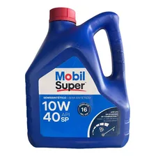 Óleo Super 2000 Semissintético Mobil 10w40 4l Foto  mini 1