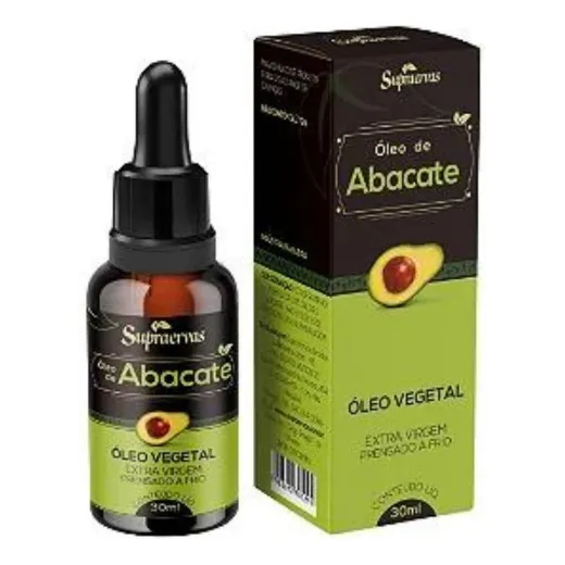 Oleo Vegetal De Abacate Extra Virgem Prensado A Frio 30ml Foto 1