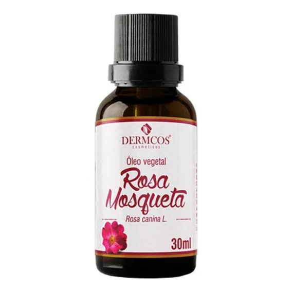 Óleo Vegetal De Rosa Mosqueta Clareador Manchas 30ml Dermcos Foto 1