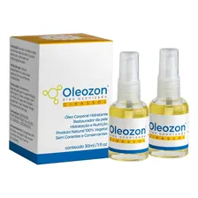 Óleos De Girassol Ozonizado Oleozon 30ml - 2 Unidades Fragrância Sem fragrância Tipo de embalagem Frasco de Vidro com Válvula Foto  mini 1