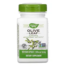 Olive Leaf Extrato Folha Oliveira 500mg 100 Caps Importado Foto mini 1