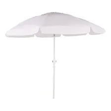 Ombrellone Articulado Alumínio 2,20m Branco - Bel Lazer Foto mini  3