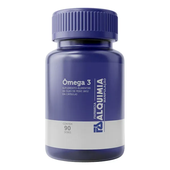 Ômega 3 Óleo De Peixe Epa 360mg E Dha 240mg | 90 Doses Foto 1