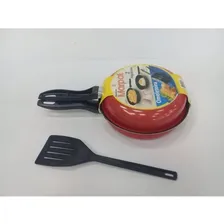 Omeleteira E Frigideira Vermelha Foto mini 3