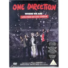 One Direction Dvd Where We Are Live From San Siro Stadium Foto mini 1