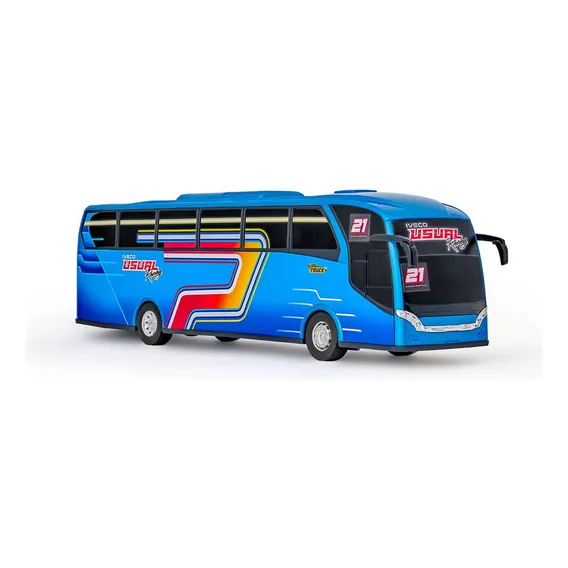 Ônibus Brinquedo Miniatura Iveco Equipe Usual Copa Truck Foto 1