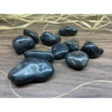 Onix Preto Pedra Rolada - Semi Preciosas 100 G Foto mini 3
