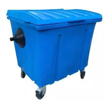 Onixlimp Container Para Lixo 1000 Litros Sem Pedal - Diversas Cores Foto  mini 1