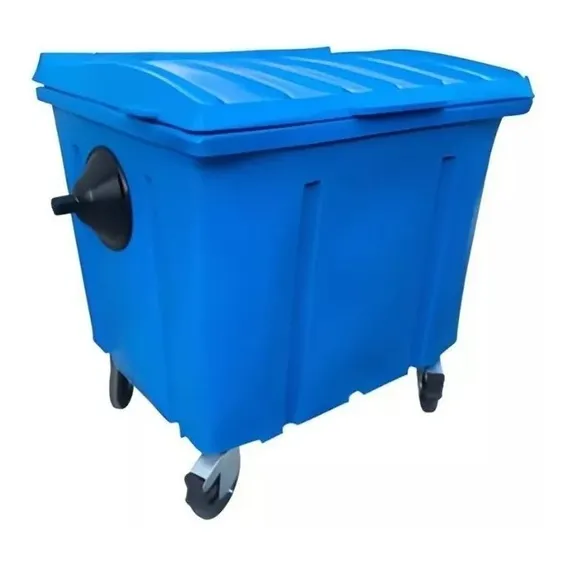 Onixlimp Container Para Lixo 1000 Litros Sem Pedal - Diversas Cores Foto 1