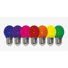 Opus Led - Lâmpada Bolinha Led 3w Bivolt E27 Lilas Lp 35673 Foto mini  3