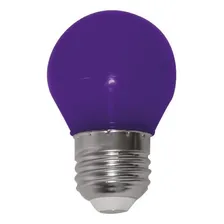 Opus Led - Lâmpada Bolinha Led 3w Bivolt E27 Lilas Lp 35673 Foto  mini 1