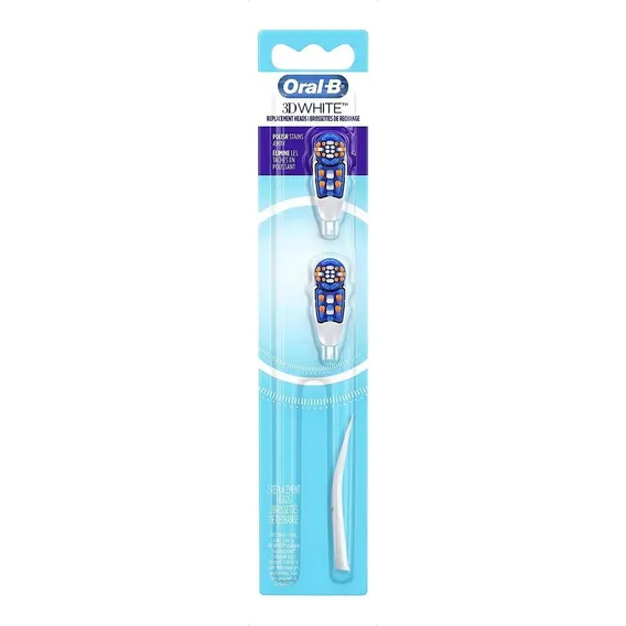 Oral B Refil Escova Eletrica - Replacement Heads - 2 Cabeças Foto 1