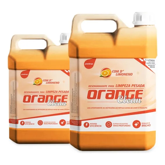 Orange Clean Desengraxante Para Limpeza Pesada Foto 1