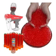 Orbeez / Bolinhas De Gel P/ Gelblaster (7 À 8mm) 10000 Bolinhas Cor Vermelha Foto mini  2