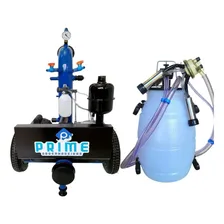 Ordenhadeira Móvel Completa Com 1 Conjunto De Ordenha Prime 110v Bv 300 Foto  mini 1