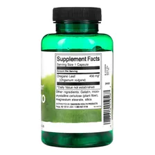 Orégano Full Spectrum 450mg Swanson 90 Caps Foto mini  2